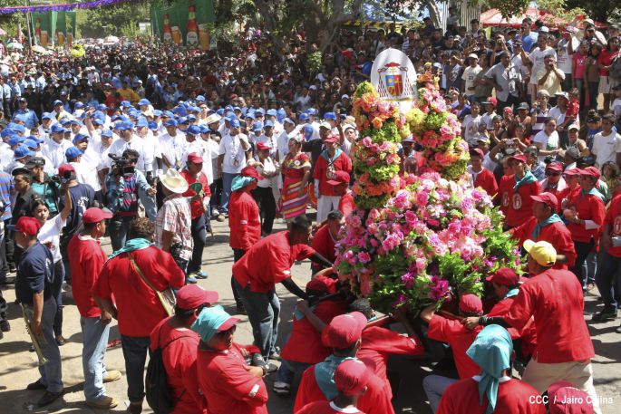 Santo Domingo de Guzmán inicia peregrinación en Managua