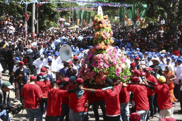 Santo Domingo de Guzmán inicia peregrinación en Managua