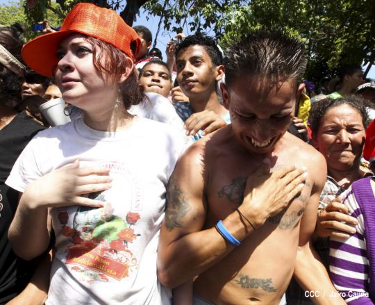Santo Domingo de Guzmán inicia peregrinación en Managua
