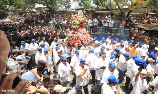 Santo Domingo de Guzmán inicia peregrinación en Managua