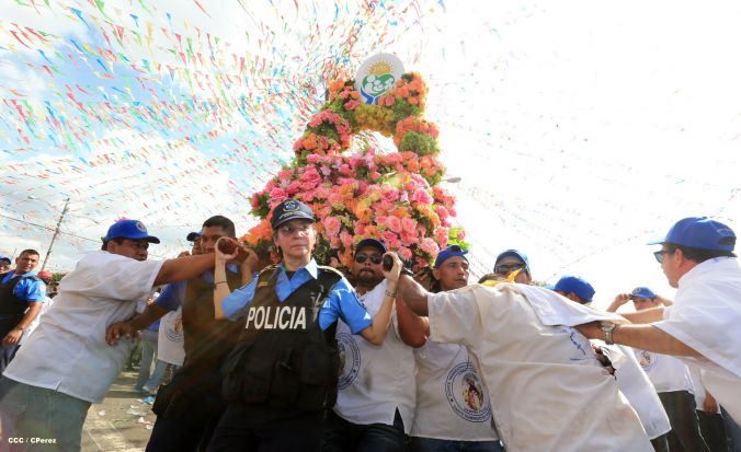 Minguito llega a Managua con mucho orden