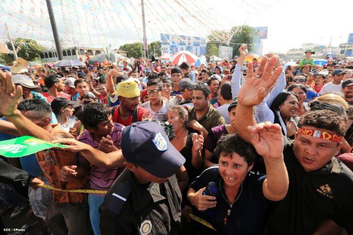 Minguito llega a Managua con mucho orden