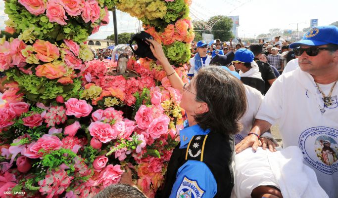 Minguito llega a Managua con mucho orden