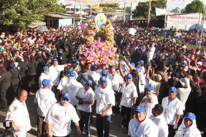 Minguito llega a Managua con mucho orden