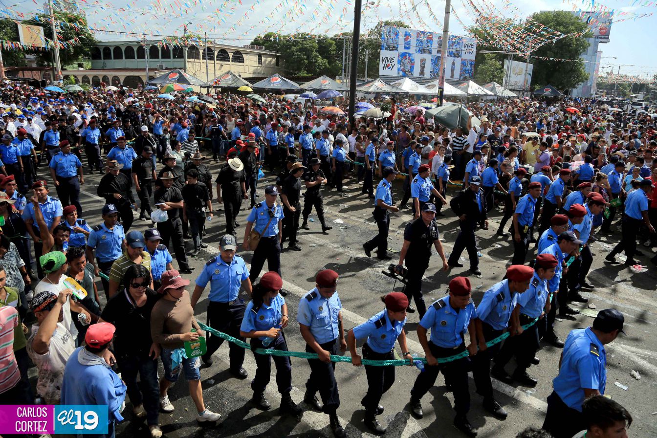 Minguito llega a Managua con mucho orden