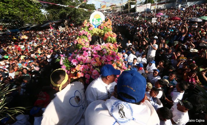 Minguito llega a Managua con mucho orden