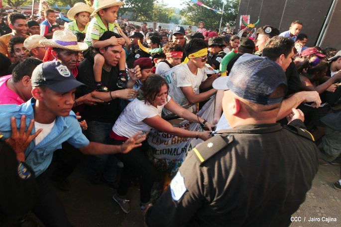 Minguito llega a Managua con mucho orden