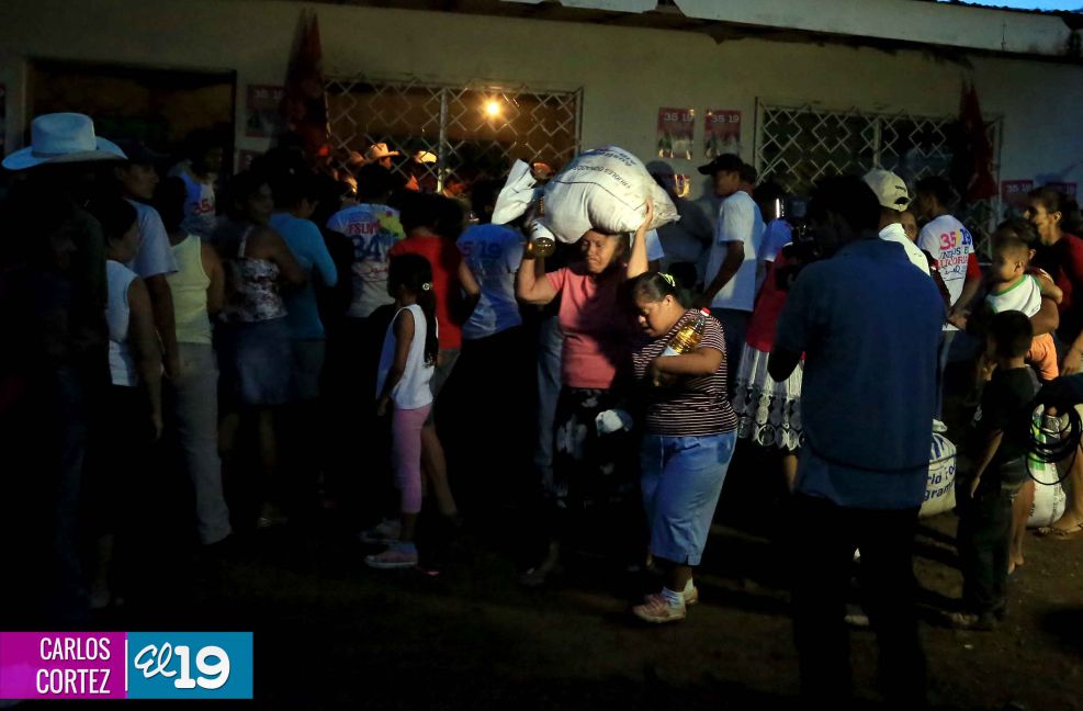 Gobierno Sandinista inicia distribución de paquetes de alimentos en Madriz