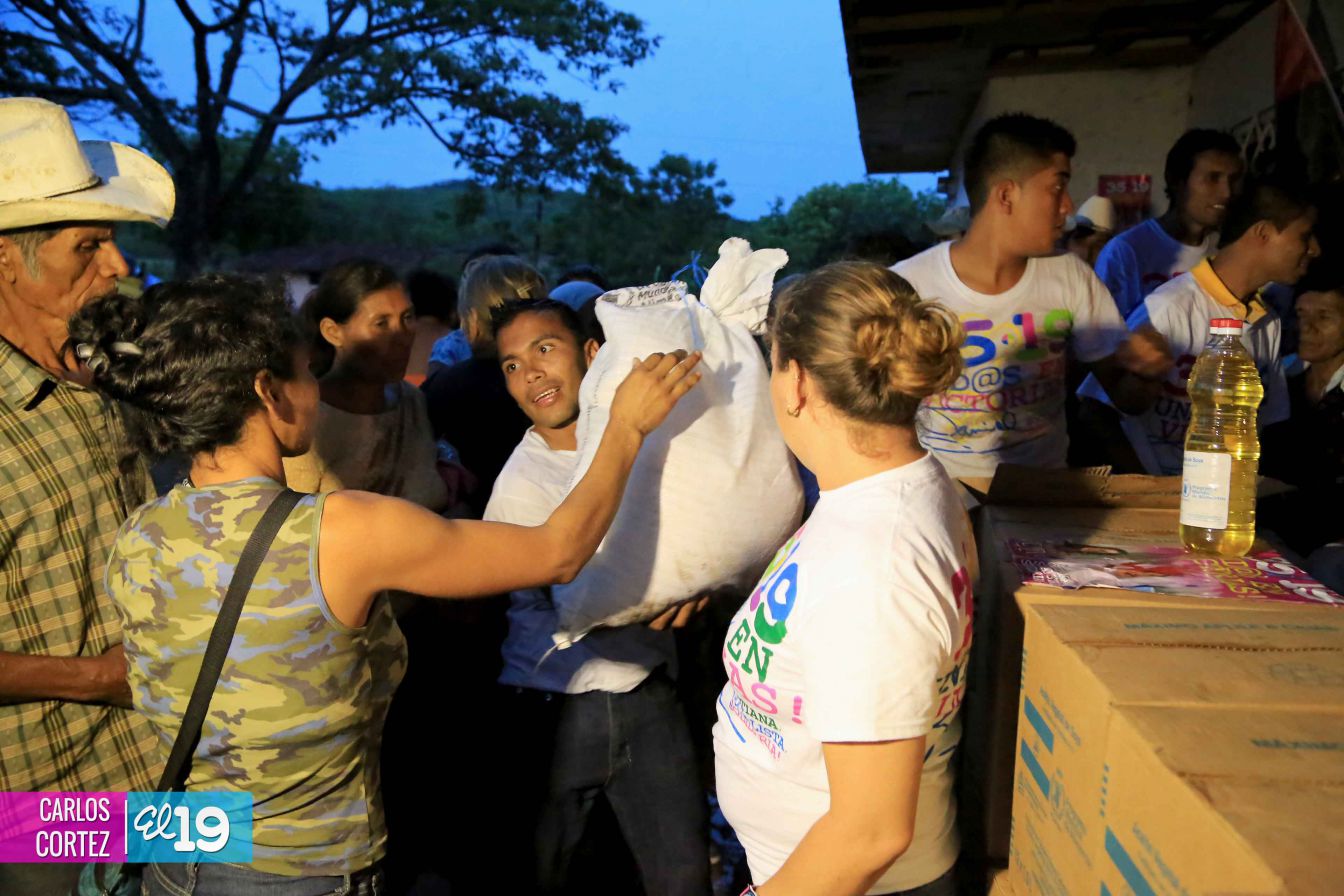 Gobierno Sandinista inicia distribución de paquetes de alimentos en Madriz