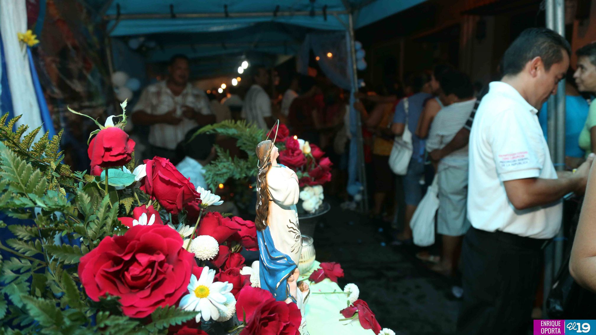 Fieles leoneses celebran 67 años de la Gritería Chiquita