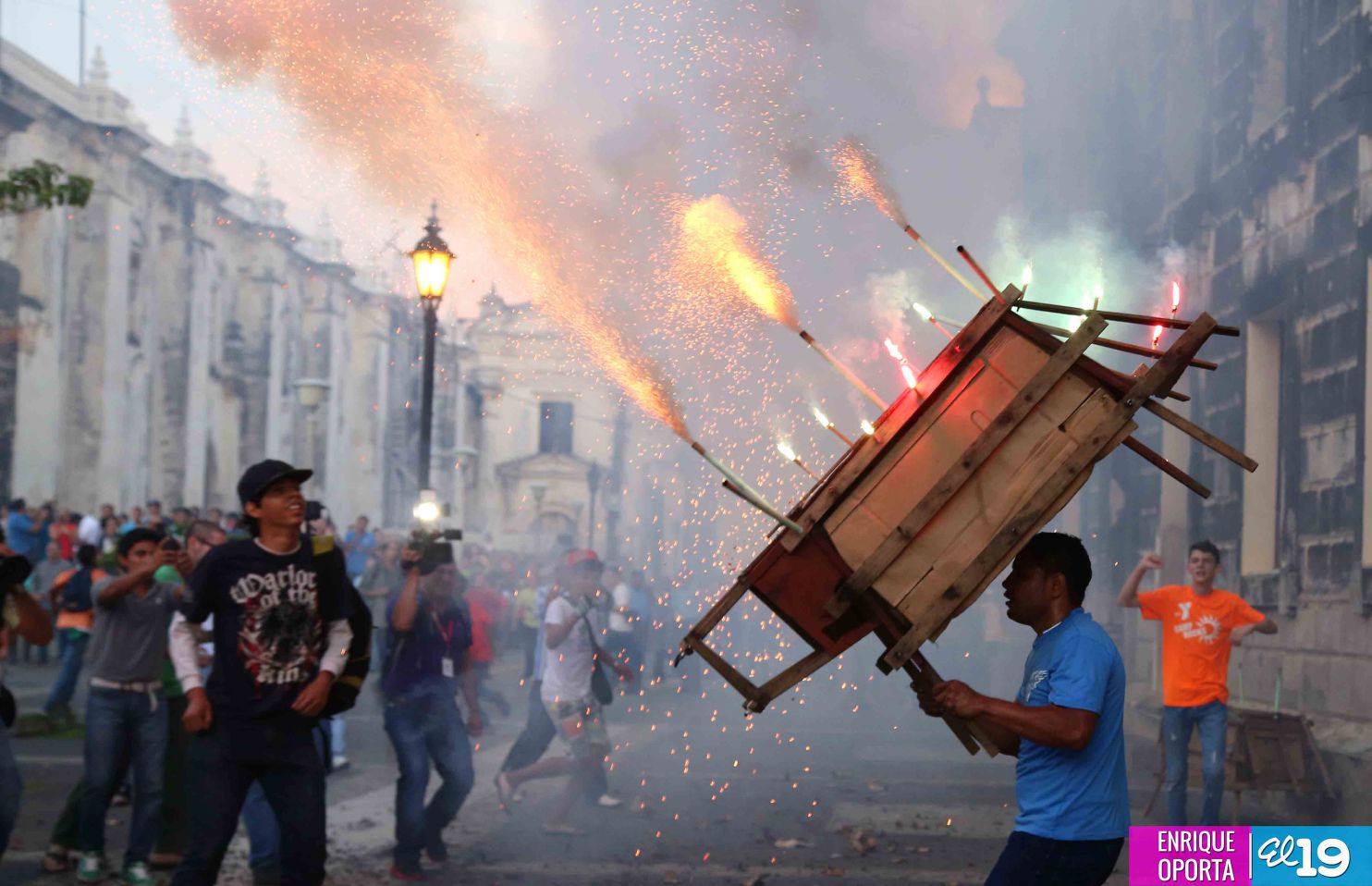Fieles leoneses celebran 67 años de la Gritería Chiquita