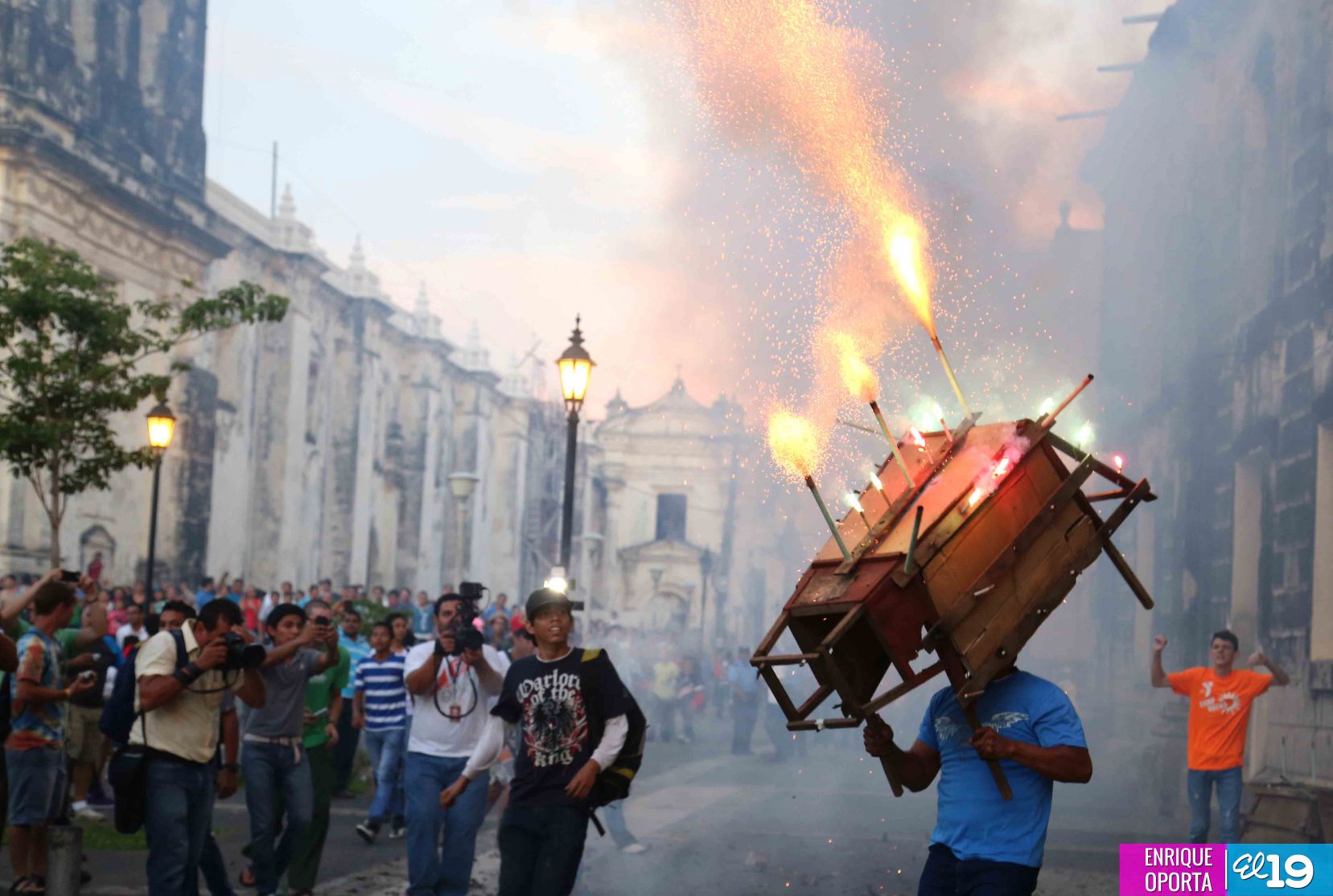 Fieles leoneses celebran 67 años de la Gritería Chiquita