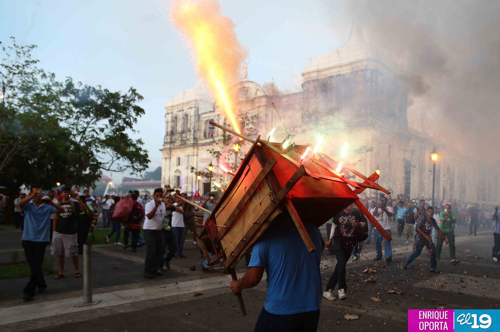 Fieles leoneses celebran 67 años de la Gritería Chiquita