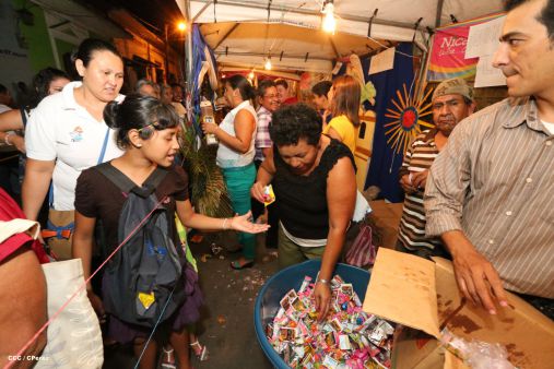 Fieles leoneses celebran 67 años de la Gritería Chiquita