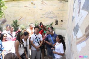 Jóvenes venezolanos del XVII CLAE visitan sitios históricos de León