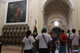 Jóvenes venezolanos del XVII CLAE visitan sitios históricos de León