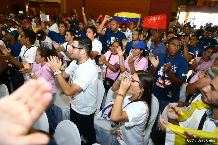 Jóvenes Latinoamericanos y Caribeños congregados en una misma voz dan inicio al #17CLAE
