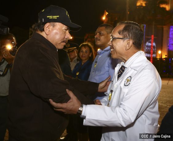 Presidente Daniel conmemora 35 Aniversario del Cuerpo Médico Militar