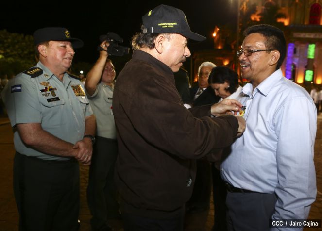 Presidente Daniel conmemora 35 Aniversario del Cuerpo Médico Militar