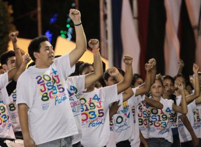 Presidente Daniel clausura 17 CLAE