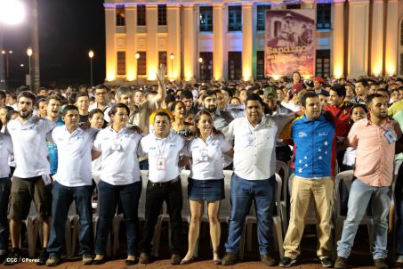 Presidente Daniel clausura 17 CLAE