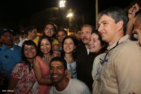 Presidente Daniel clausura 17 CLAE