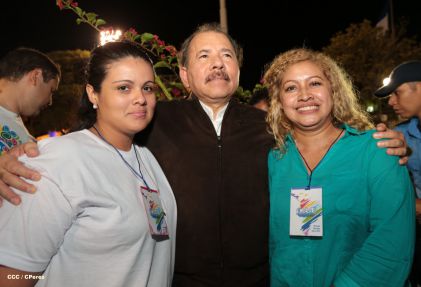 Presidente Daniel clausura 17 CLAE