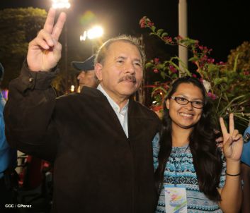 Presidente Daniel clausura 17 CLAE