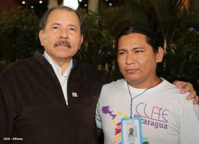 Presidente Daniel clausura 17 CLAE