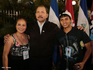 Presidente Daniel clausura 17 CLAE