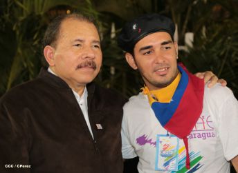 Presidente Daniel clausura 17 CLAE