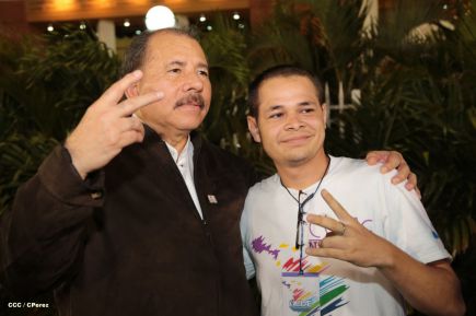 Presidente Daniel clausura 17 CLAE