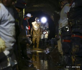 Rescatan con vida a 20 mineros