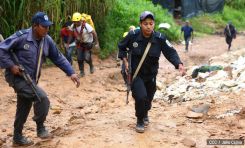 Continúan labores de búsqueda de mineros