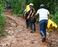 Continúan labores de búsqueda de mineros