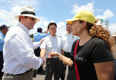 Inauguración Puente Santa Fé