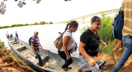 Inauguración Puente Santa Fé