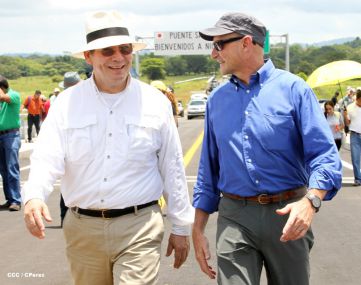 Inauguración Puente Santa Fé