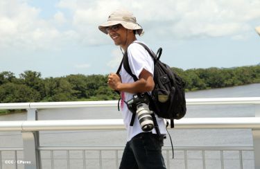 Inauguración Puente Santa Fé
