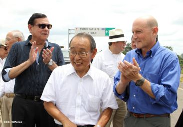 Inauguración Puente Santa Fé