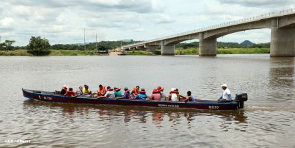 Inauguración Puente Santa Fé