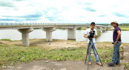 Inauguración Puente Santa Fé