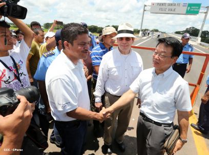 Inauguración Puente Santa Fé