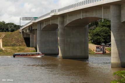 Inauguración Puente Santa Fé
