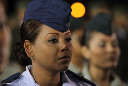 Daniel y Rosario conmemoran 35 Aniversario del Ejército de Nicaragua
