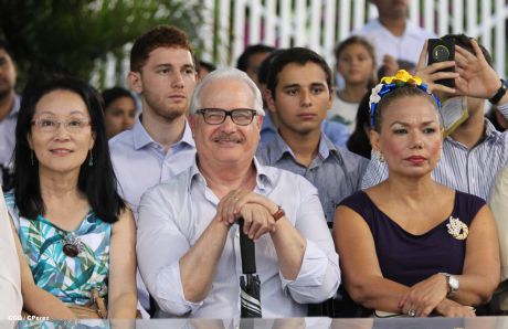 Daniel y Rosario conmemoran 35 Aniversario del Ejército de Nicaragua