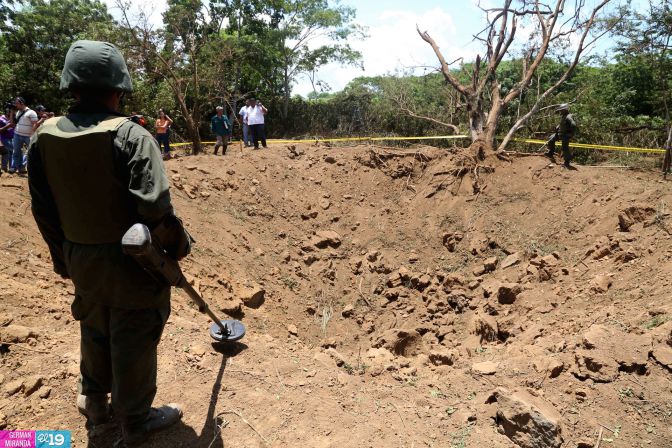 Meteorito cayó en Managua