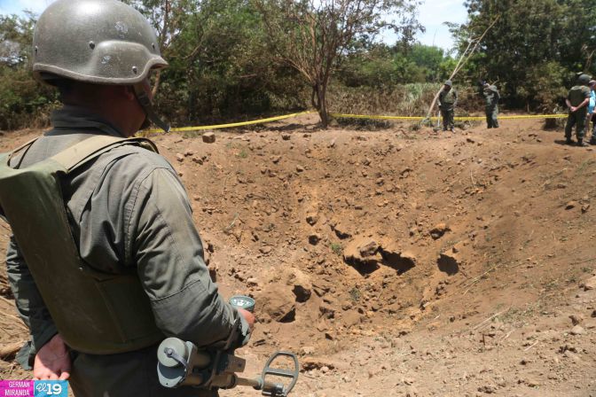 Meteorito cayó en Managua