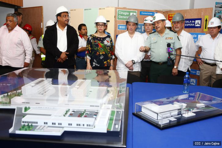 Canciller mexicano visita obras de cooperación con Nicaragua