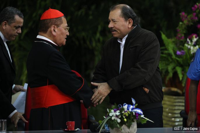 Presidente Daniel encabeza acto del 35 Aniversario de la Policía Nacional